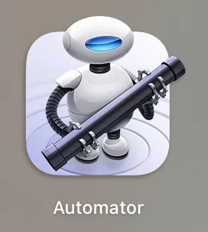 Automator 아이콘